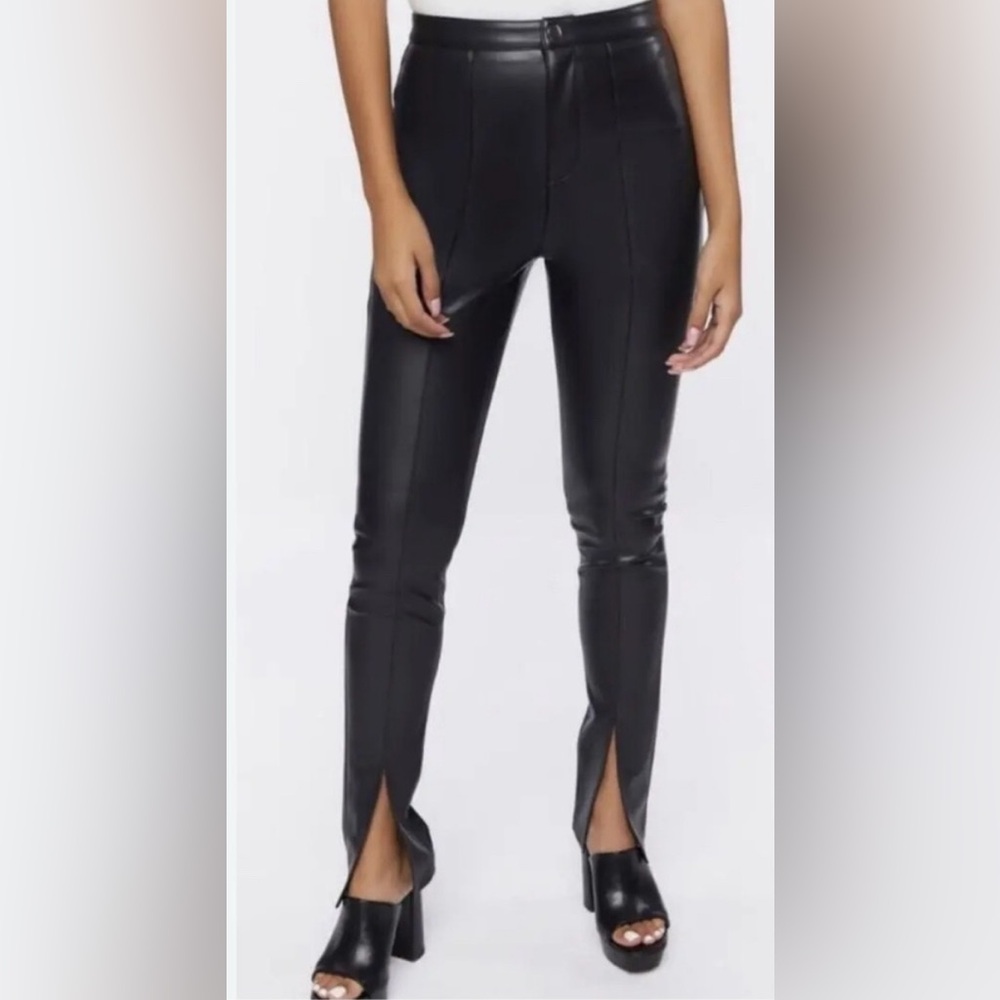 Jason Wu Black Skinny Leather Pants